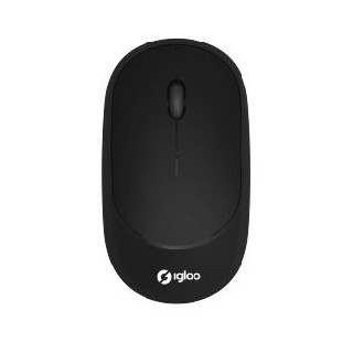 IGLOO MOUSE WIRELESS BLACK new